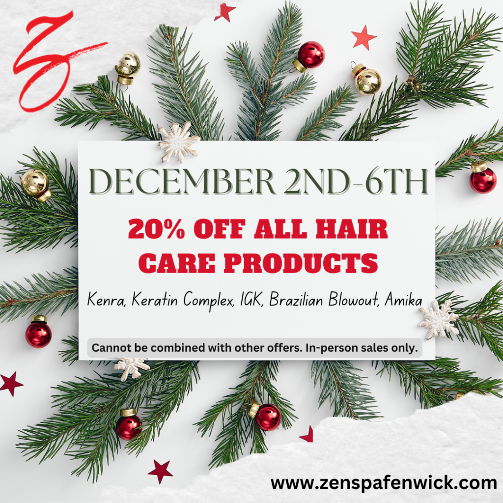 a christmas sale with a white background and red and gold ornaments